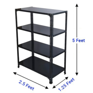 Metal Rack 5x2.5x1.25 - Heavy Duty Storage Rack